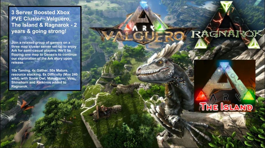 ark boosted server settings xbox